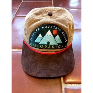 NWOT Colorado Snapback Tan Corduroy